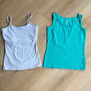 Teal and Light Blue Tank Bundle!! WHBM & Talbots
